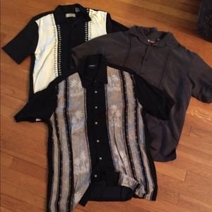 Men’s “Bowling” style dress shirts